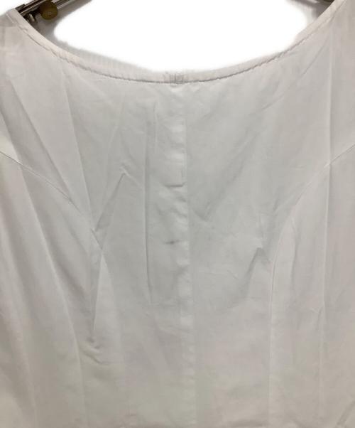 COMME des GARCONS（コムデギャルソン）COMME des GARCONS (コムデギャルソン) ノースリーブワンピース ホワイト サイズ:Sの古着・服飾アイテム