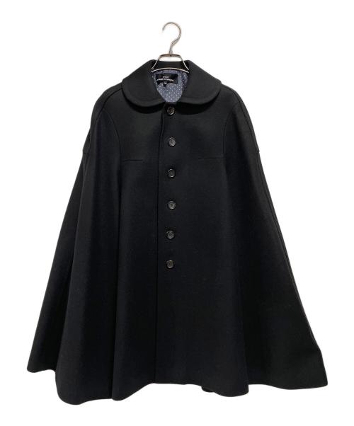 tricot COMME des GARCONS（トリココムデギャルソン）tricot COMME des GARCONS (トリココムデギャルソン) ケープコート ブラック サイズ:Mの古着・服飾アイテム
