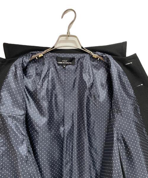 tricot COMME des GARCONS（トリココムデギャルソン）tricot COMME des GARCONS (トリココムデギャルソン) ケープコート ブラック サイズ:Mの古着・服飾アイテム