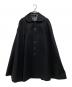 tricot COMME des GARCONS（トリココムデギャルソン）の古着「ケープコート」｜ブラック