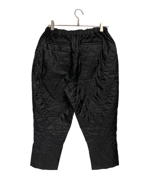 COMME des GARCONS（コムデギャルソン）COMME des GARCONS (コムデギャルソン) キルティングパンツ ブラック サイズ:Sの古着・服飾アイテム