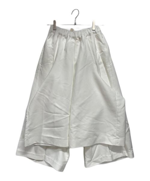 COMME des GARCONS（コムデギャルソン）COMME des GARCONS (コムデギャルソン) 変形ワイドパンツ ホワイト サイズ:XSの古着・服飾アイテム