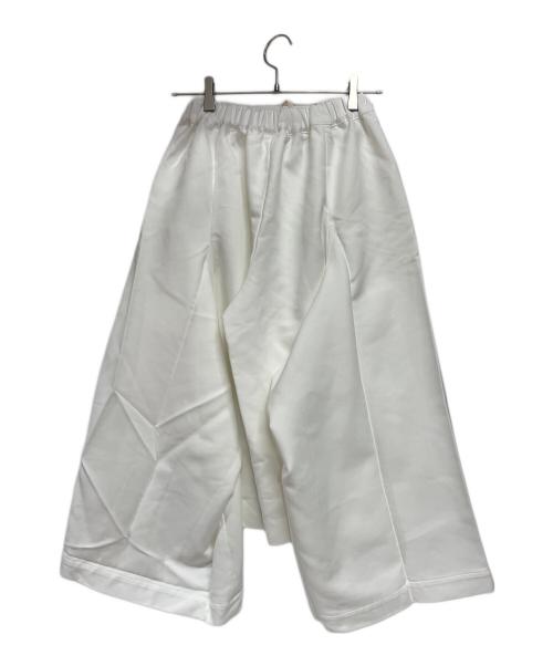 COMME des GARCONS（コムデギャルソン）COMME des GARCONS (コムデギャルソン) 変形ワイドパンツ ホワイト サイズ:XSの古着・服飾アイテム