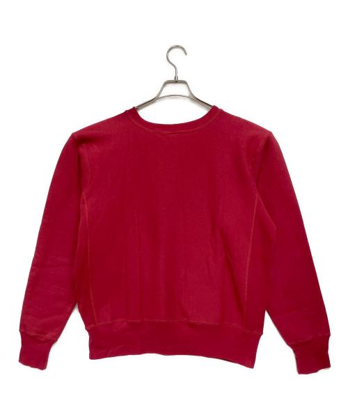 Champion REVERSE WEAVE（チャンピオン リバース ウィーブ）Champion REVERSE WEAVE (チャンピオン リバース ウィーブ) ハーバードユニバースカレッジロゴ／クルーネックスウェット レッド サイズ:XLの古着・服飾アイテム