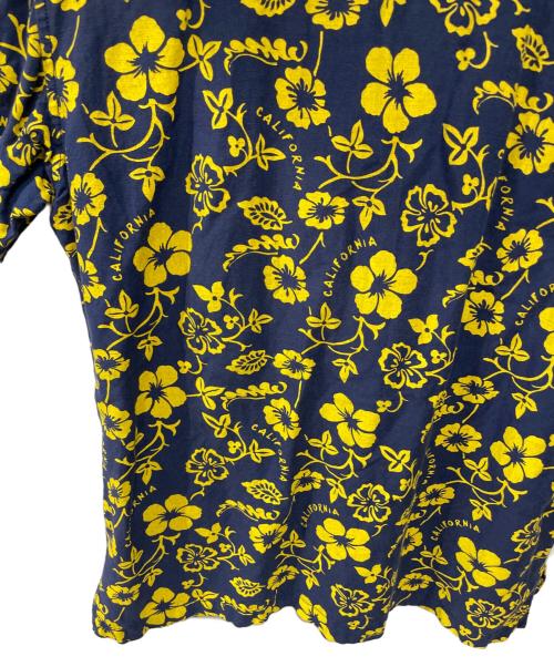 Ron Herman（ロンハーマン）Ron Herman (ロンハーマン) アロハシャツ ブルー×イエロー サイズ:Mの古着・服飾アイテム