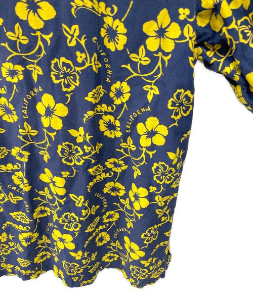 Ron Herman（ロンハーマン）Ron Herman (ロンハーマン) アロハシャツ ブルー×イエロー サイズ:Mの古着・服飾アイテム