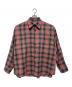 OUR LEGACY（アワーレガシー）の古着「長袖チェックシャツ」｜ピンク×グレー