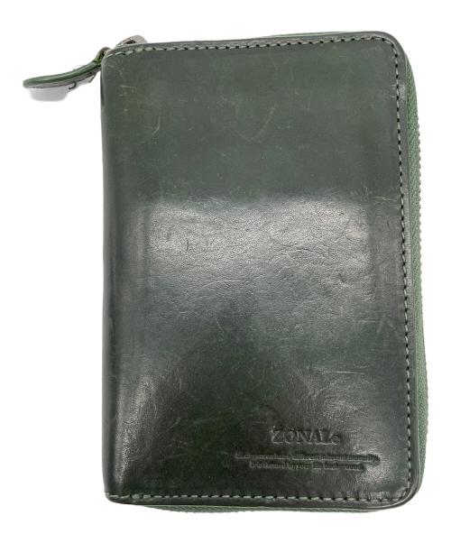 ZONALe（ゾナール）ZONALe (ゾナール) 2つ折り財布 オリーブの古着・服飾アイテム