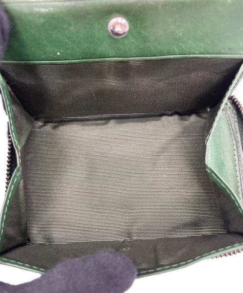 ZONALe（ゾナール）ZONALe (ゾナール) 2つ折り財布 オリーブの古着・服飾アイテム