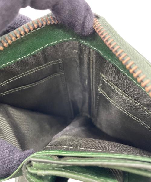 ZONALe（ゾナール）ZONALe (ゾナール) 2つ折り財布 オリーブの古着・服飾アイテム