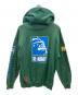 X-LARGE (エクストララージ) プルオーバーパーカー グリーン サイズ:M：4000円