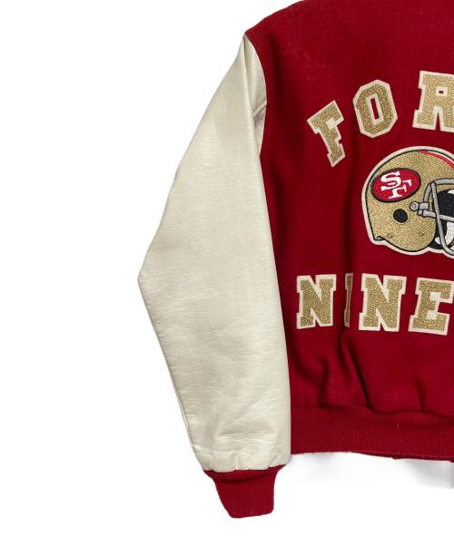 Chalk Line（チョークライン）Chalk Line (チョークライン) フォーティーナイナーズ スタジャン レッド サイズ:Lの古着・服飾アイテム