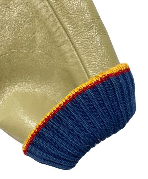 whitesville（ホワイツビル）WHITESVILLE (ホワイツビル) バイソンズ スタジャン ネイビー サイズ:40の古着・服飾アイテム