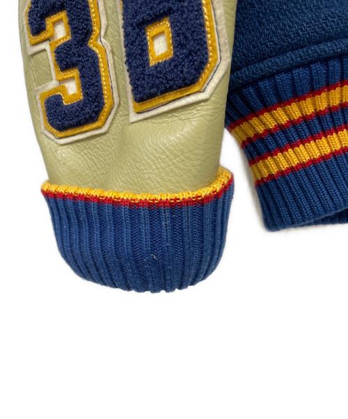 whitesville（ホワイツビル）WHITESVILLE (ホワイツビル) バイソンズ スタジャン ネイビー サイズ:40の古着・服飾アイテム