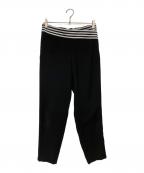 BORDERS at BALCONYボーダーズアットバルコニー）の古着「パンツ」｜ブラック