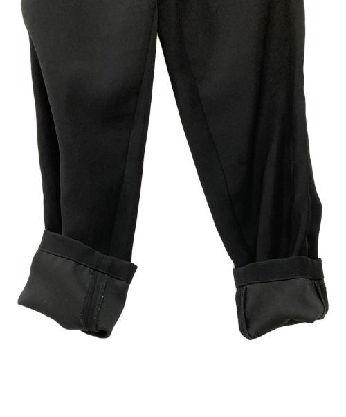 BORDERS at BALCONY（ボーダーズアットバルコニー）BORDERS AT BALCONY (ボーダーズアットバルコニー) パンツ ブラック サイズ:38の古着・服飾アイテム