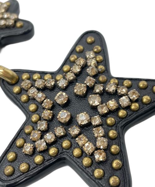 COACH（コーチ）COACH (コーチ) Star Bag Charm／キーホルダー ブラック×ゴールドの古着・服飾アイテム