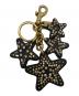 COACH（コーチ）の古着「Star Bag Charm／キーホルダー」｜ブラック×ゴールド