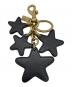 COACH (コーチ) Star Bag Charm／キーホルダー ブラック×ゴールド：6000円