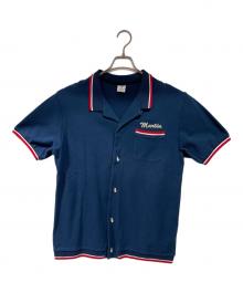 HOUSTON（ヒューストン）の古着「ボーリングシャツ」｜ブルー