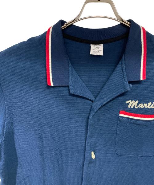 HOUSTON（ヒューストン）HOUSTON (ヒューストン) ボーリングシャツ ブルー サイズ:XLの古着・服飾アイテム