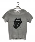 Hysteric Glamourヒステリックグラマー）の古着「半袖スウェット」｜ライトグレー