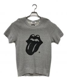 Hysteric Glamour（ヒステリックグラマー）の古着「半袖スウェット」｜ライトグレー