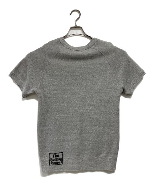 Hysteric Glamour（ヒステリックグラマー）Hysteric Glamour (ヒステリックグラマー) 半袖スウェット ライトグレー サイズ:Sの古着・服飾アイテム