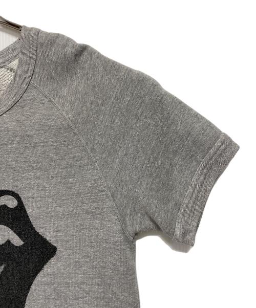 Hysteric Glamour（ヒステリックグラマー）Hysteric Glamour (ヒステリックグラマー) 半袖スウェット ライトグレー サイズ:Sの古着・服飾アイテム