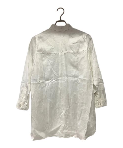 MACKINTOSH LONDON（マッキントッシュ ロンドン）MACKINTOSH LONDON (マッキントッシュ ロンドン) シャツワンピース アイボリー サイズ:38 未使用品の古着・服飾アイテム