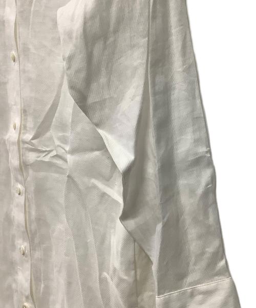 MACKINTOSH LONDON（マッキントッシュ ロンドン）MACKINTOSH LONDON (マッキントッシュ ロンドン) シャツワンピース アイボリー サイズ:38 未使用品の古着・服飾アイテム