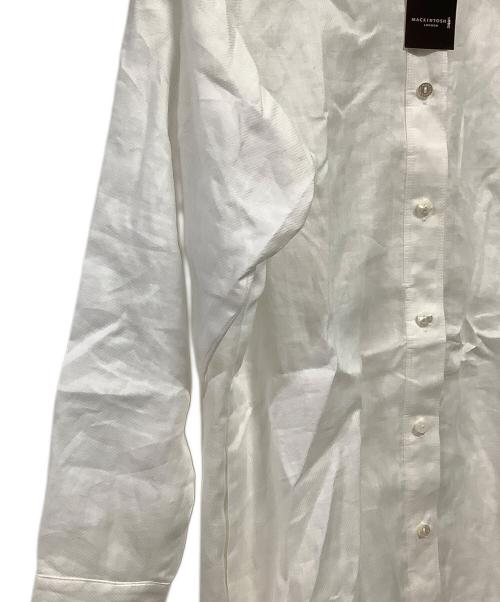 MACKINTOSH LONDON（マッキントッシュ ロンドン）MACKINTOSH LONDON (マッキントッシュ ロンドン) シャツワンピース アイボリー サイズ:38 未使用品の古着・服飾アイテム