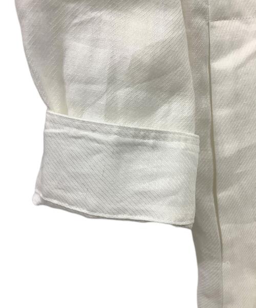 MACKINTOSH LONDON（マッキントッシュ ロンドン）MACKINTOSH LONDON (マッキントッシュ ロンドン) シャツワンピース アイボリー サイズ:38 未使用品の古着・服飾アイテム