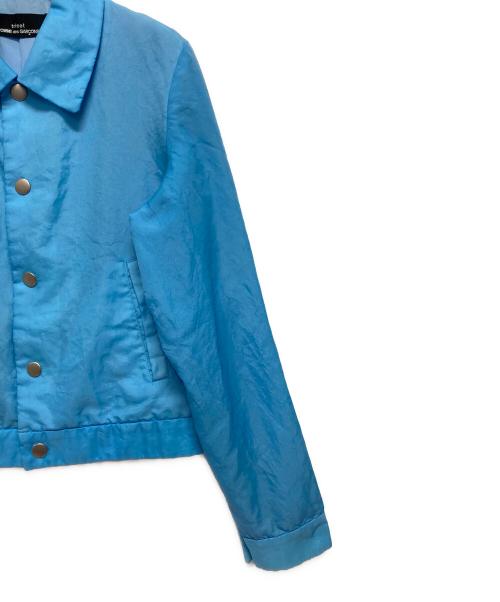 tricot COMME des GARCONS（トリココムデギャルソン）tricot COMME des GARCONS (トリココムデギャルソン) コーチジャケット ブルー サイズ:Mの古着・服飾アイテム