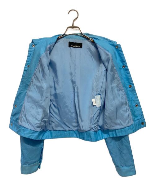 tricot COMME des GARCONS（トリココムデギャルソン）tricot COMME des GARCONS (トリココムデギャルソン) コーチジャケット ブルー サイズ:Mの古着・服飾アイテム