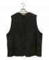 CONFECT（コンフェクト）の古着「リネンベスト」｜ブラック