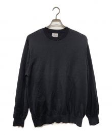 Yonetomi（ヨネトミ）の古着「クルーネックニット」｜ブラック