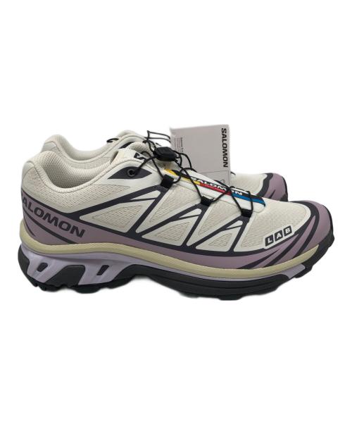 SALOMON（サロモン）SALOMON (サロモン) XT-6 ホワイト×パープル サイズ:26.5cm 未使用品の古着・服飾アイテム