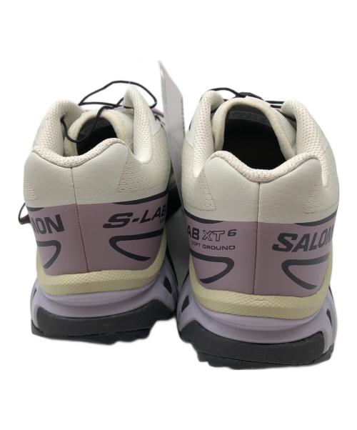 SALOMON（サロモン）SALOMON (サロモン) XT-6 ホワイト×パープル サイズ:26.5cm 未使用品の古着・服飾アイテム
