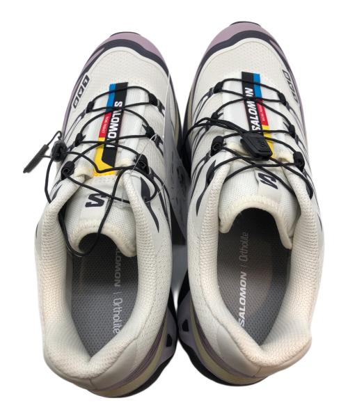 SALOMON（サロモン）SALOMON (サロモン) XT-6 ホワイト×パープル サイズ:26.5cm 未使用品の古着・服飾アイテム