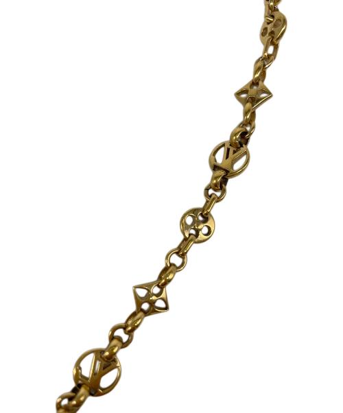 LOUIS VUITTON（ルイ ヴィトン）LOUIS VUITTON (ルイ ヴィトン) コリエ クレイジーインロック ゴールド サイズ:下記参照の古着・服飾アイテム