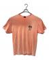 stussy（ステューシー）の古着「半袖カットソー」｜ピンク