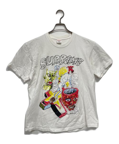 SUPREME（シュプリーム）Supreme (シュプリーム) Daniel Johnstonコラボ 半袖Tシャツ ホワイト サイズ:Mの古着・服飾アイテム