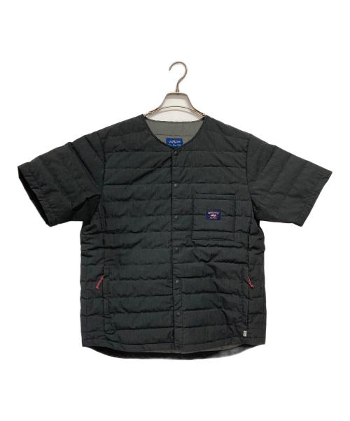 NANGA（ナンガ）NANGA (ナンガ) Blue Snow White (ブルースノーホワイト) ダウンシャツジャケット グレー サイズ:XL 未使用品の古着・服飾アイテム