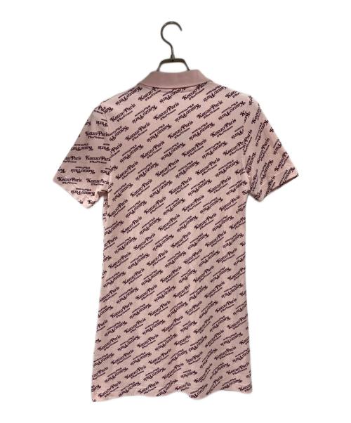 KENZO（ケンゾー）KENZO (ケンゾー) ロングポロシャツ ピンク サイズ:Sの古着・服飾アイテム