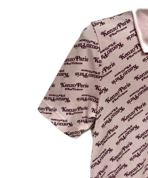 KENZO（ケンゾー）KENZO (ケンゾー) ロングポロシャツ ピンク サイズ:Sの古着・服飾アイテム