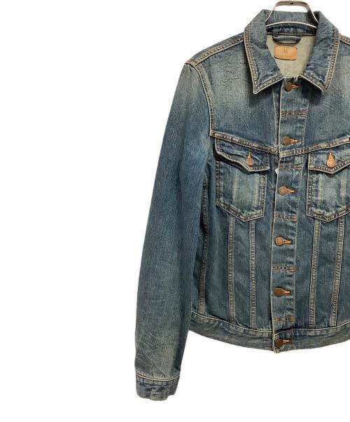 NUDIE JEANS（ヌーディー・ジーンズ）NUDIE JEANS (ヌーディー・ジーンズ) Billy Dark Authentic／デニムジャケット ブルー サイズ:XS 未使用品の古着・服飾アイテム