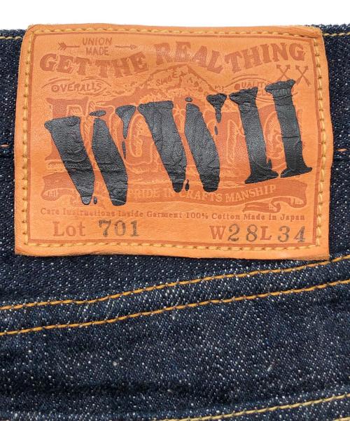 EIGHT G（エイトジー）EIGHT G (エイトジー) 701デニムパンツ インディゴ サイズ:W28×L34の古着・服飾アイテム