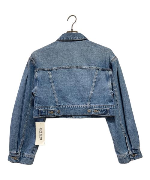 Lily Brown（リリーブラウン）Lily Brown (リリーブラウン) ビジューデニムジャケット スカイブルー サイズ:F 未使用品の古着・服飾アイテム