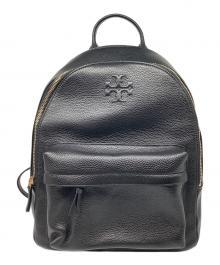 TORY BURCH（トリーバーチ）の古着「レザーリュック」｜ブラック